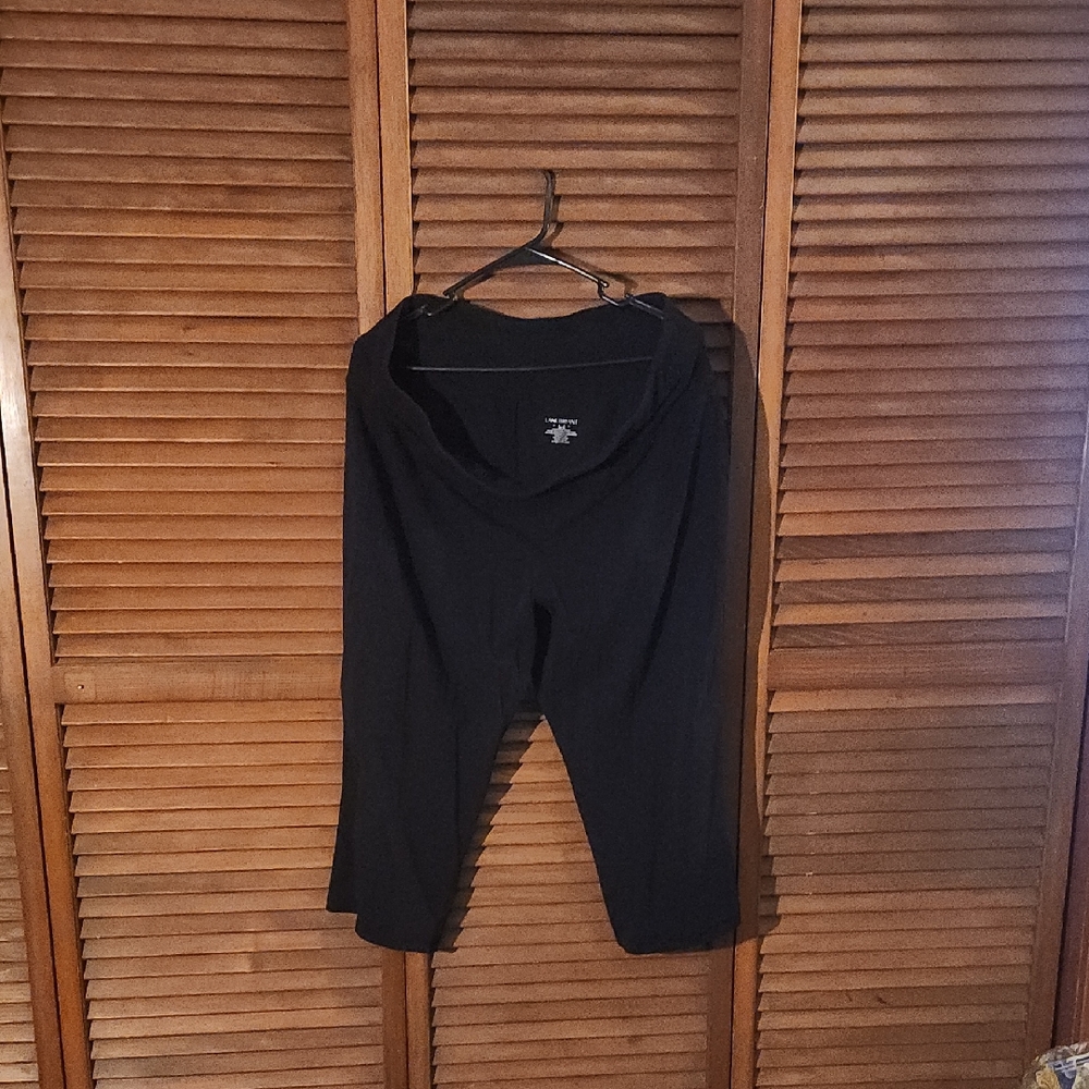 Lane Bryant Classic Black Cropped Pants